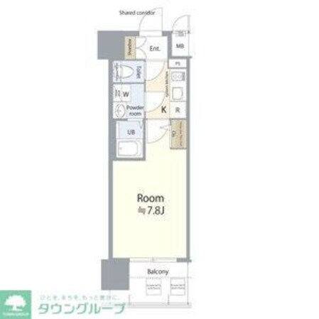 エスリード名古屋サザンプレイスの物件間取画像